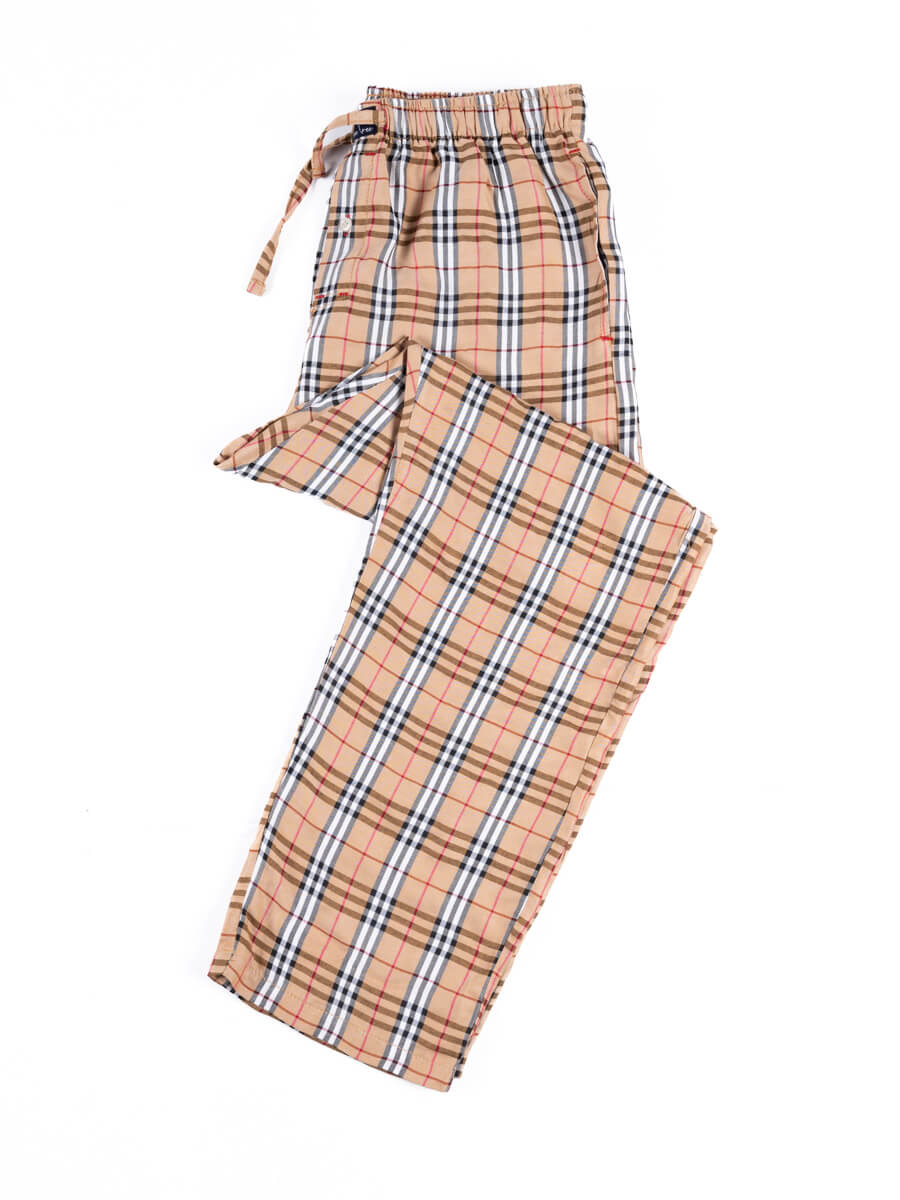 Burberry Texture Cotton Blend Pajama