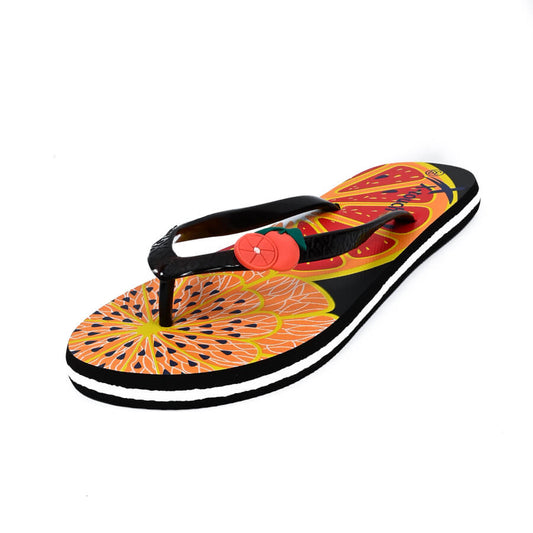 Black Watermelon Slim Women Flip Flop