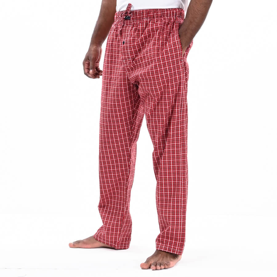 Red Check 100% Cotton Pajama