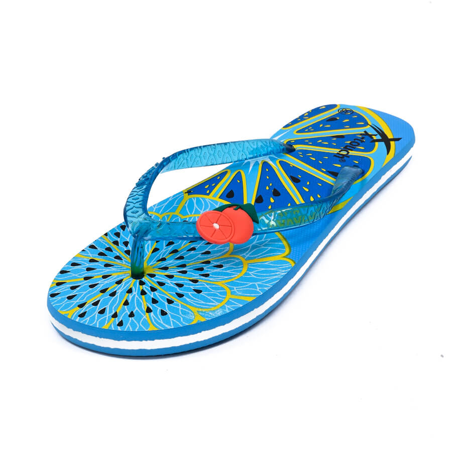 Sky Blue Watermelon Slim Women Flip Flop